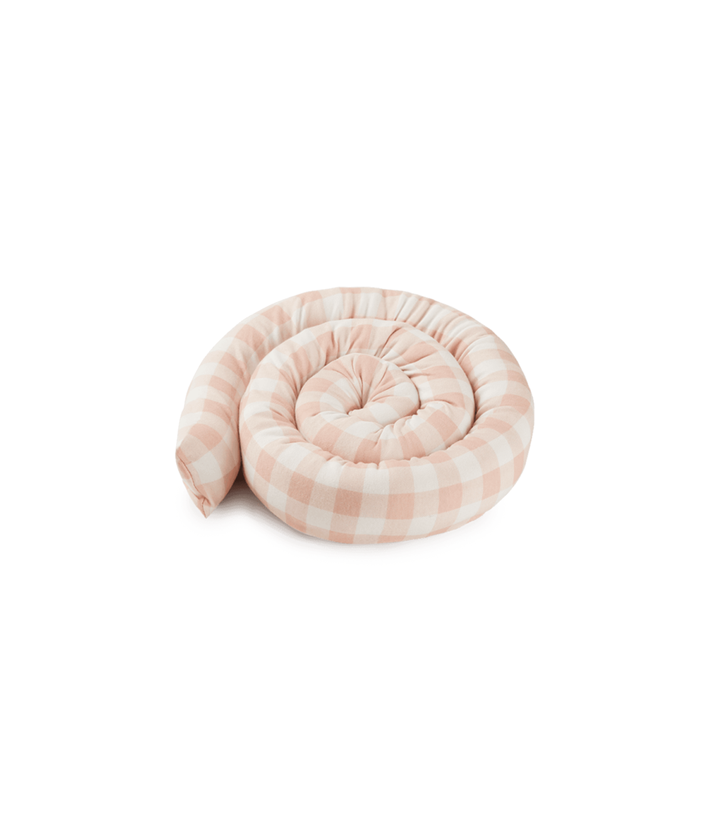 STROLLER SNAKE PILLOW PINK SQUERS 3