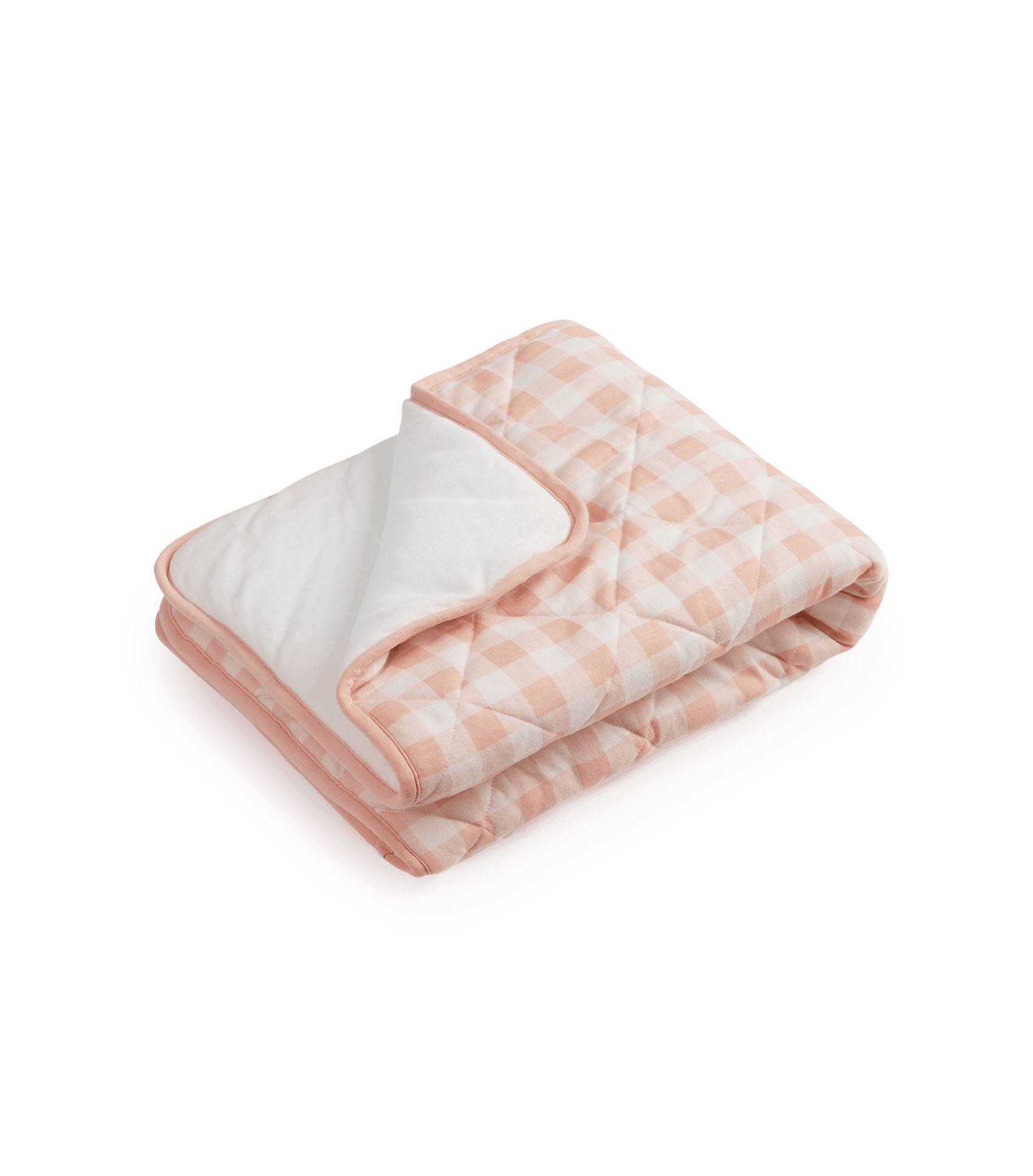 PINK SQERS QUILT BLANKET 3