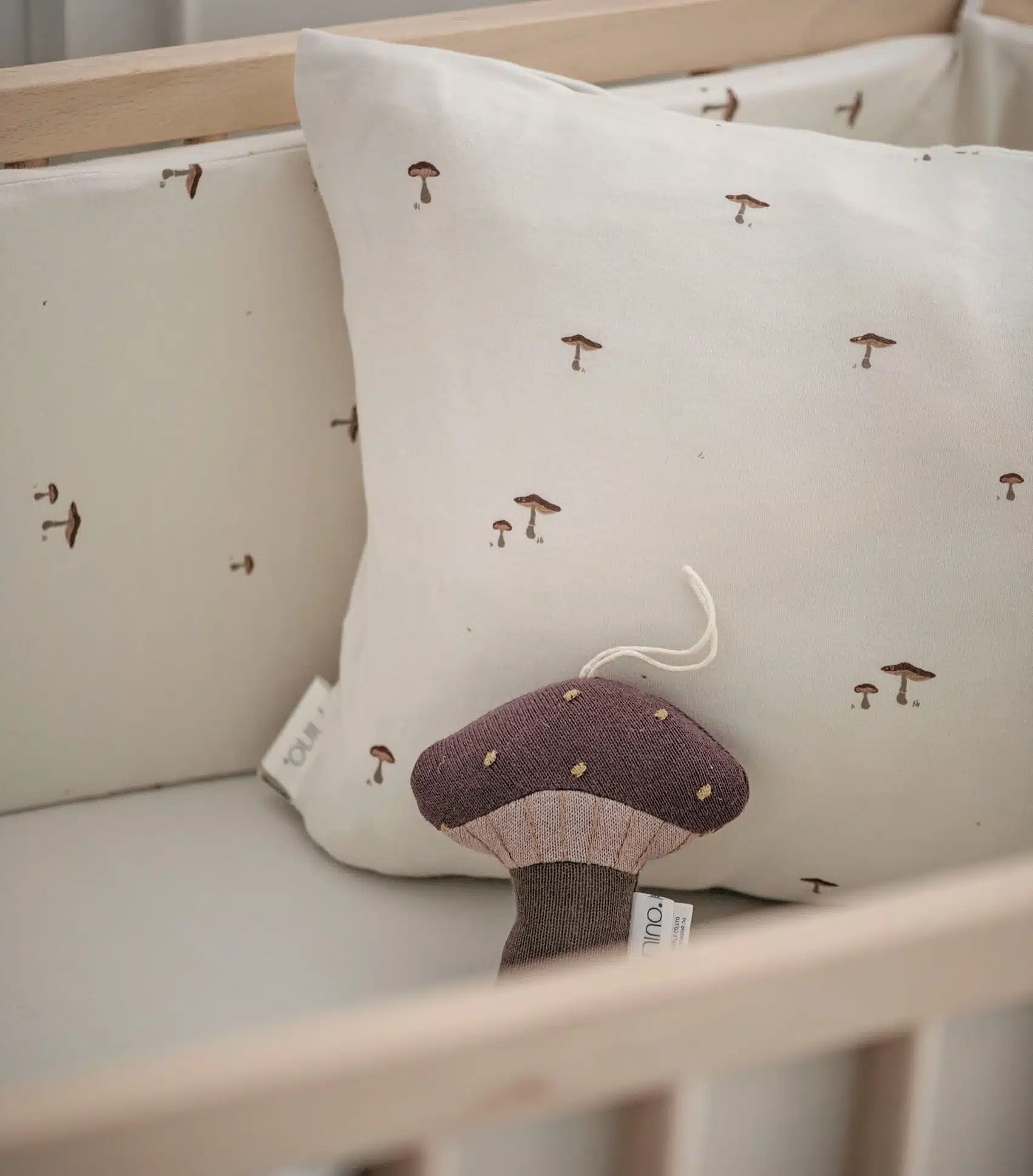 PILLOW CASE MUSHROOM LS