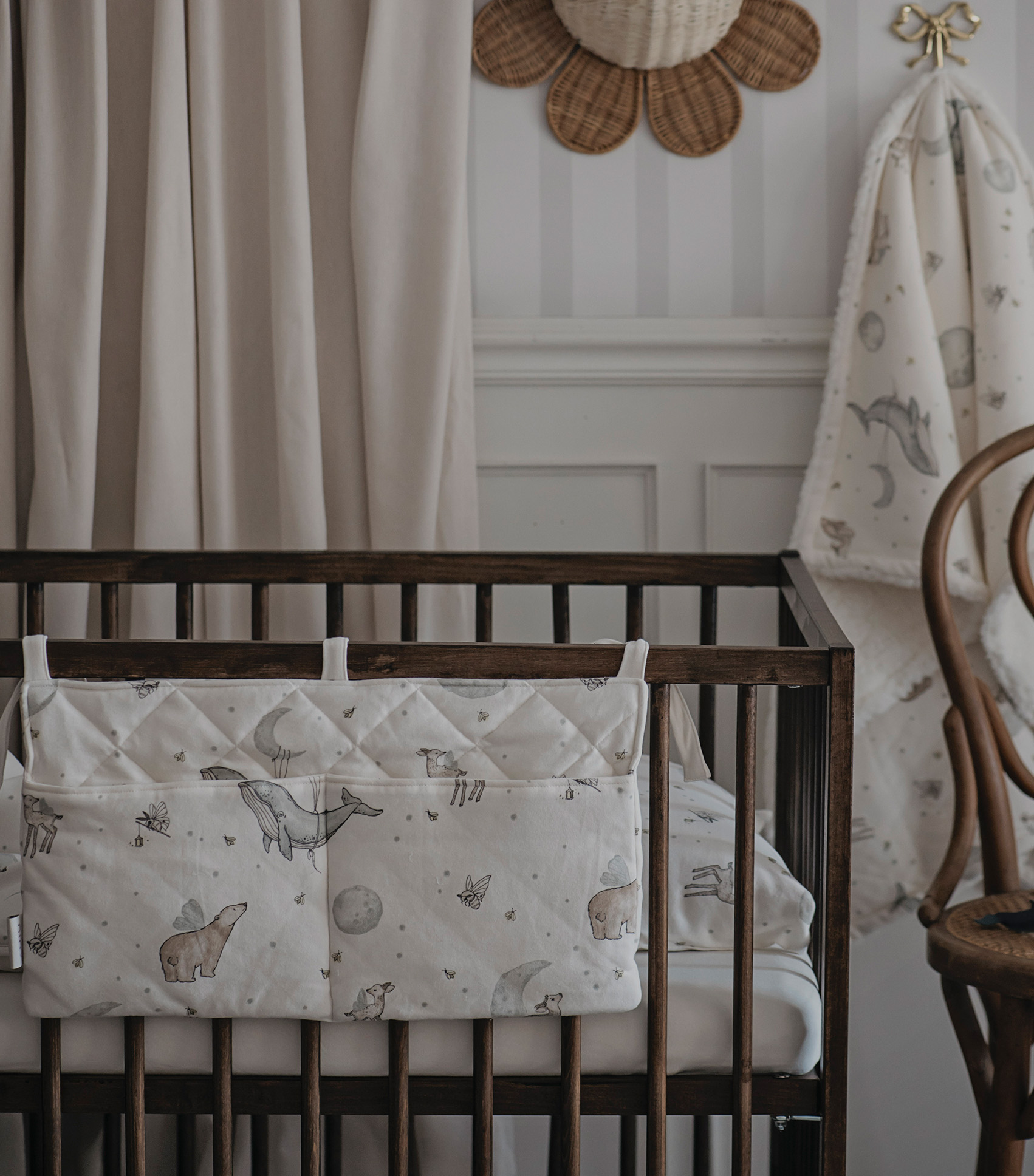 bed orginizer - starry night