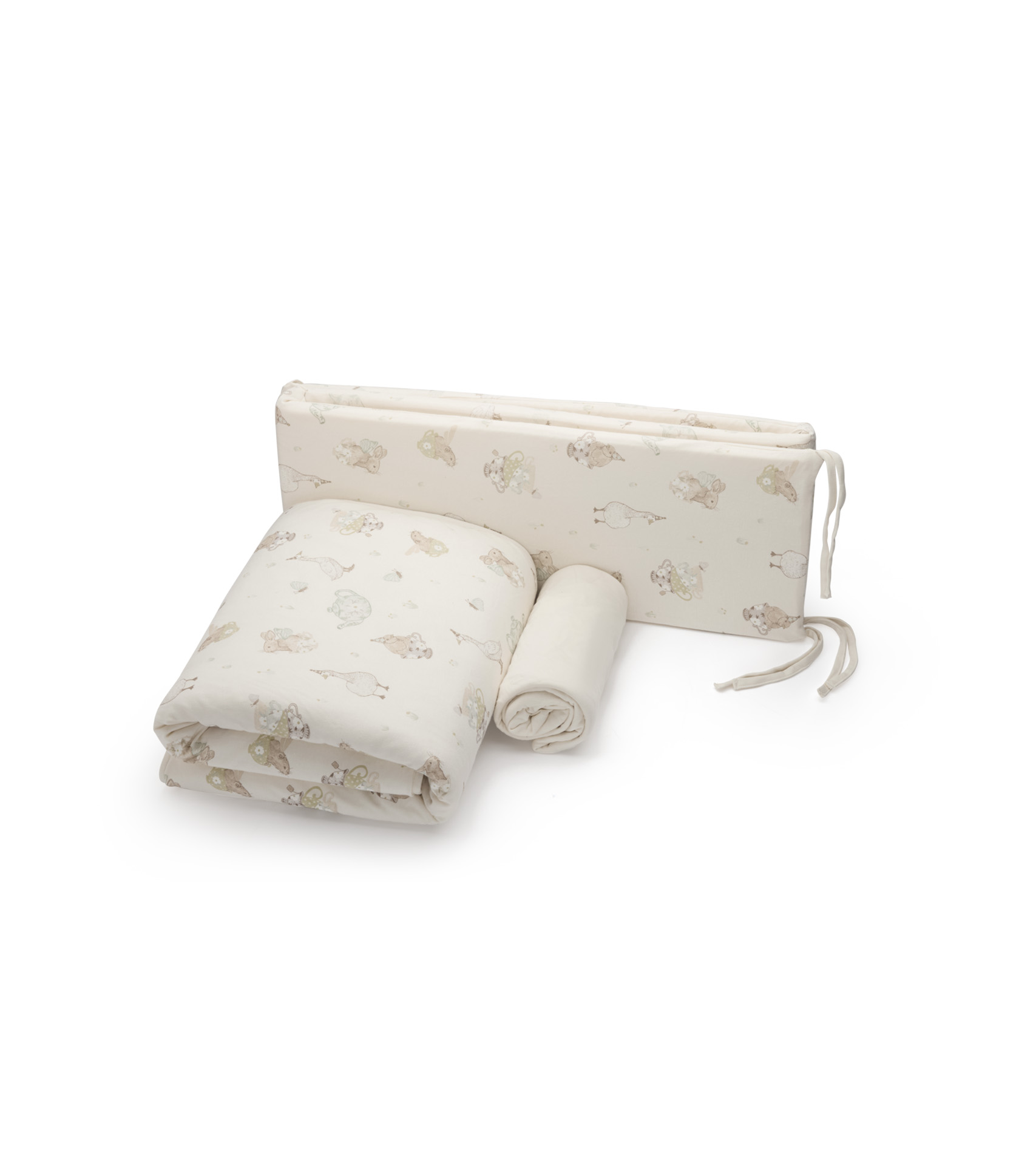 bed set - tea party pp