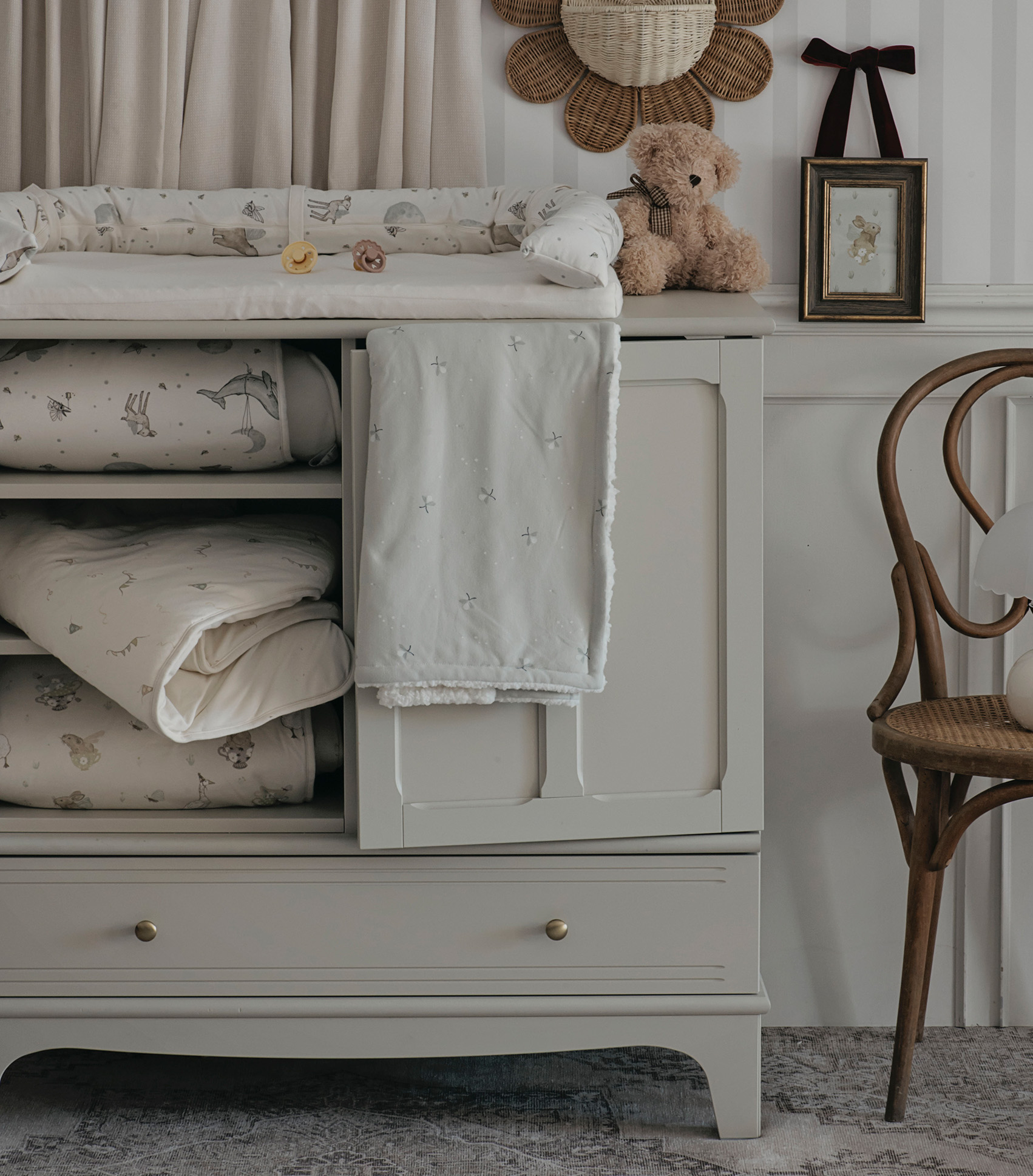 changing mat - starry night