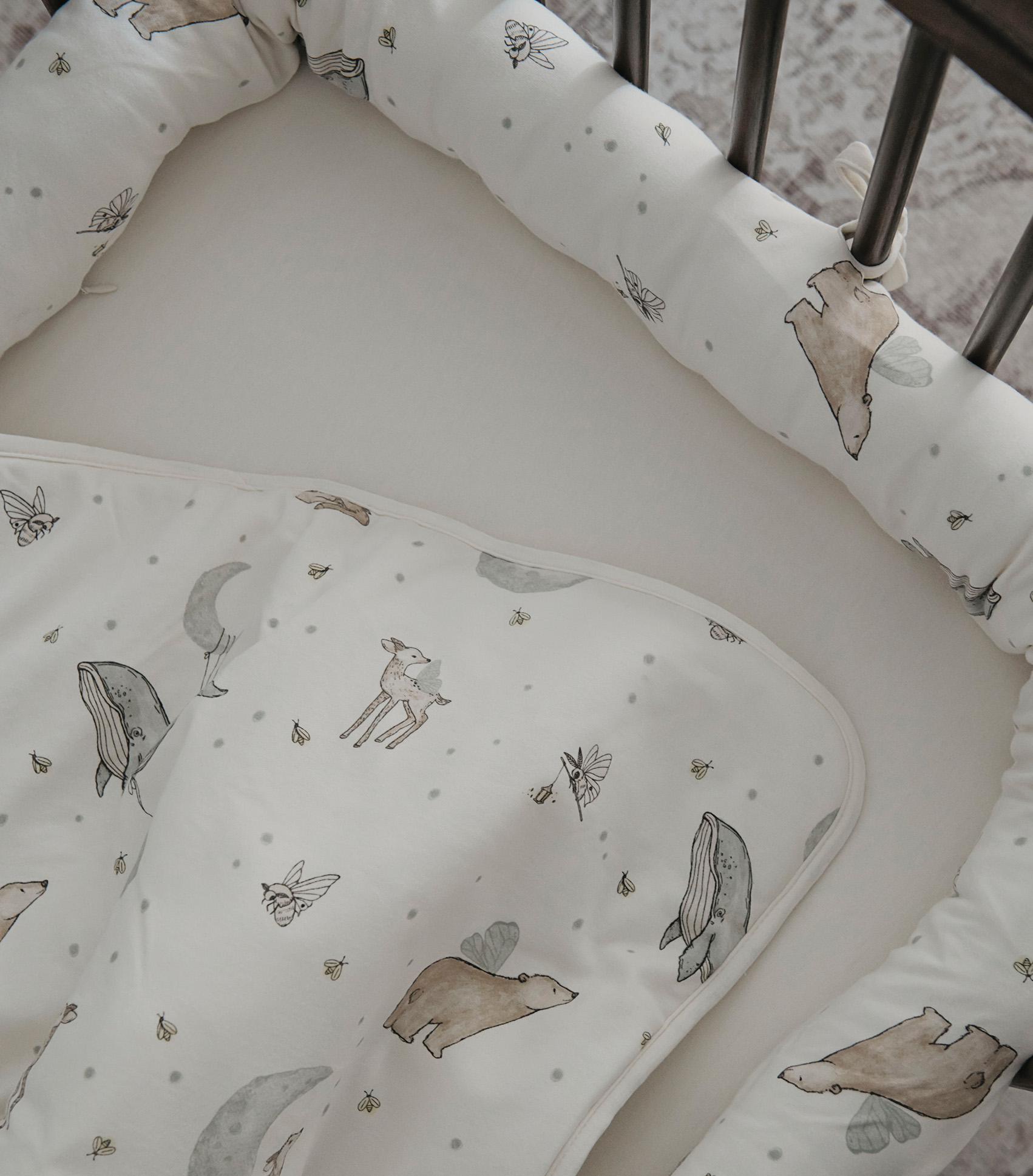 crib set - starry night 2