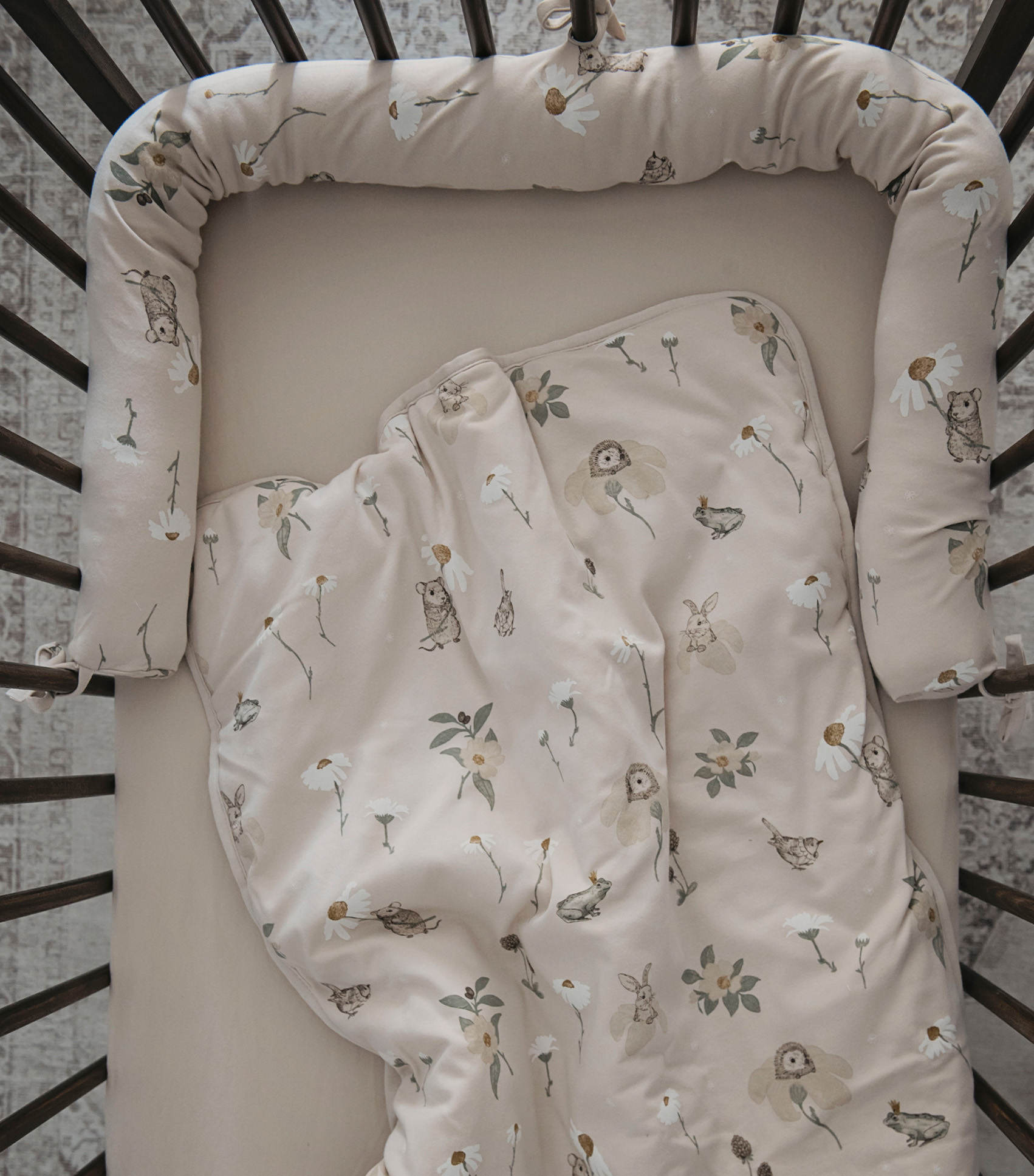 crib set wilde garden