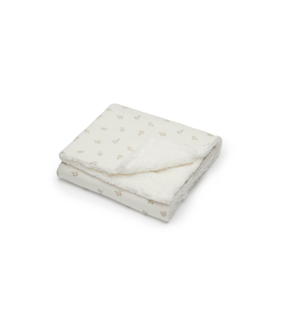 sherpa blanket - Anemone blossom pp