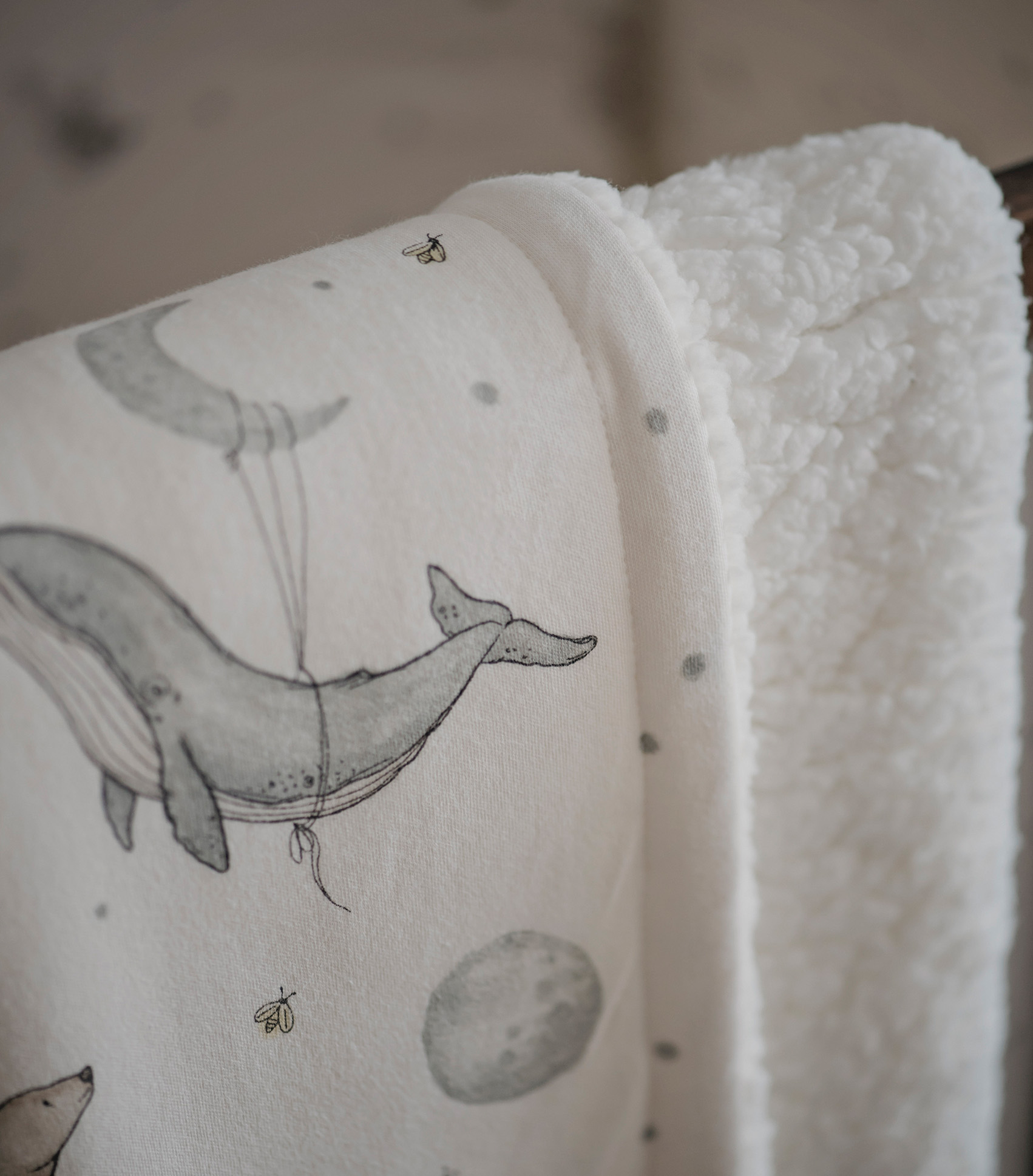 sherpa blanket - starry night 2
