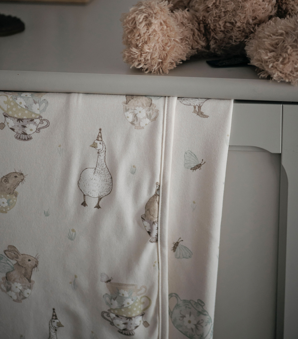 summer blanket - tea party 3 summer blanket - tea party 3