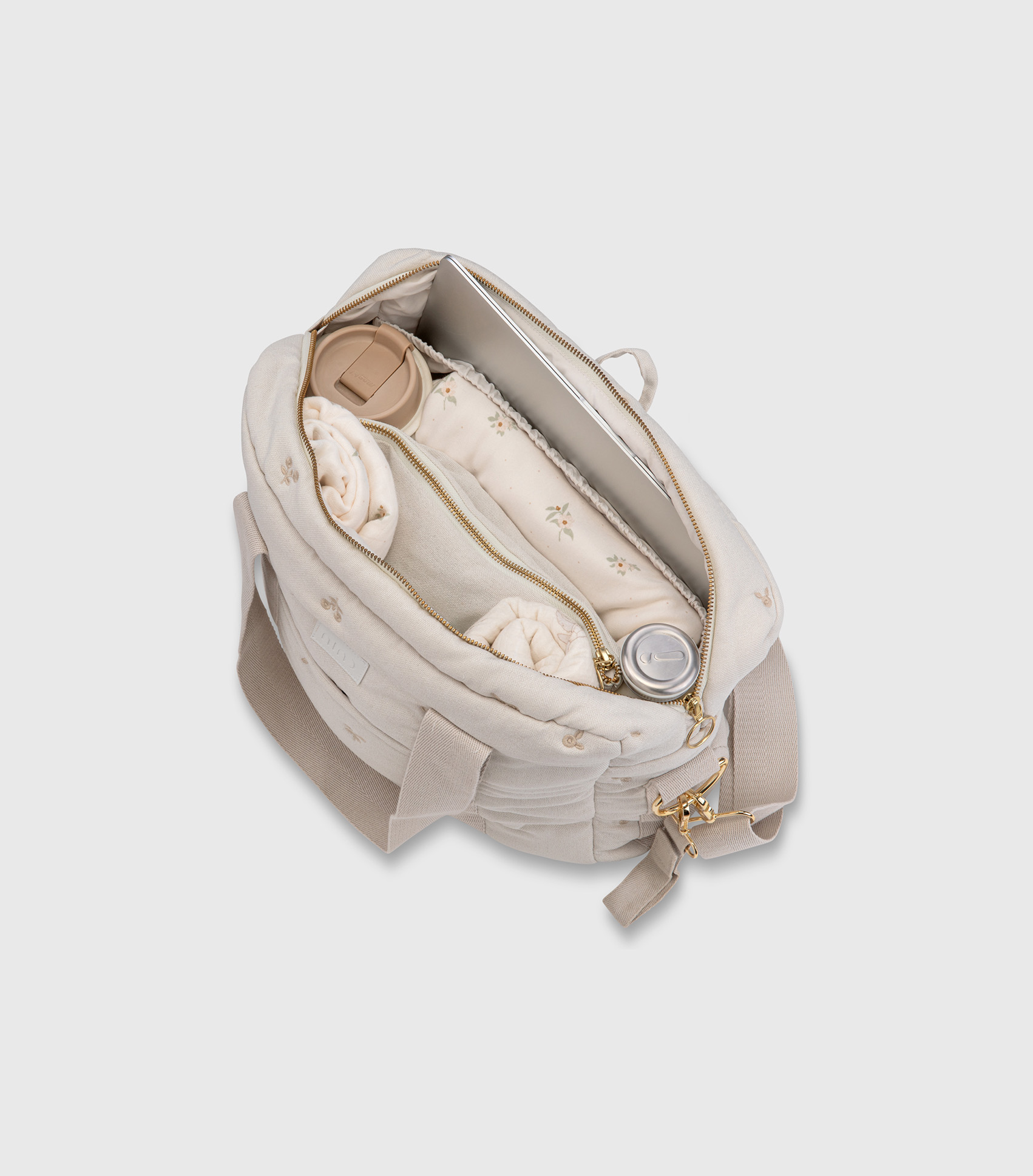 top view - mama bag