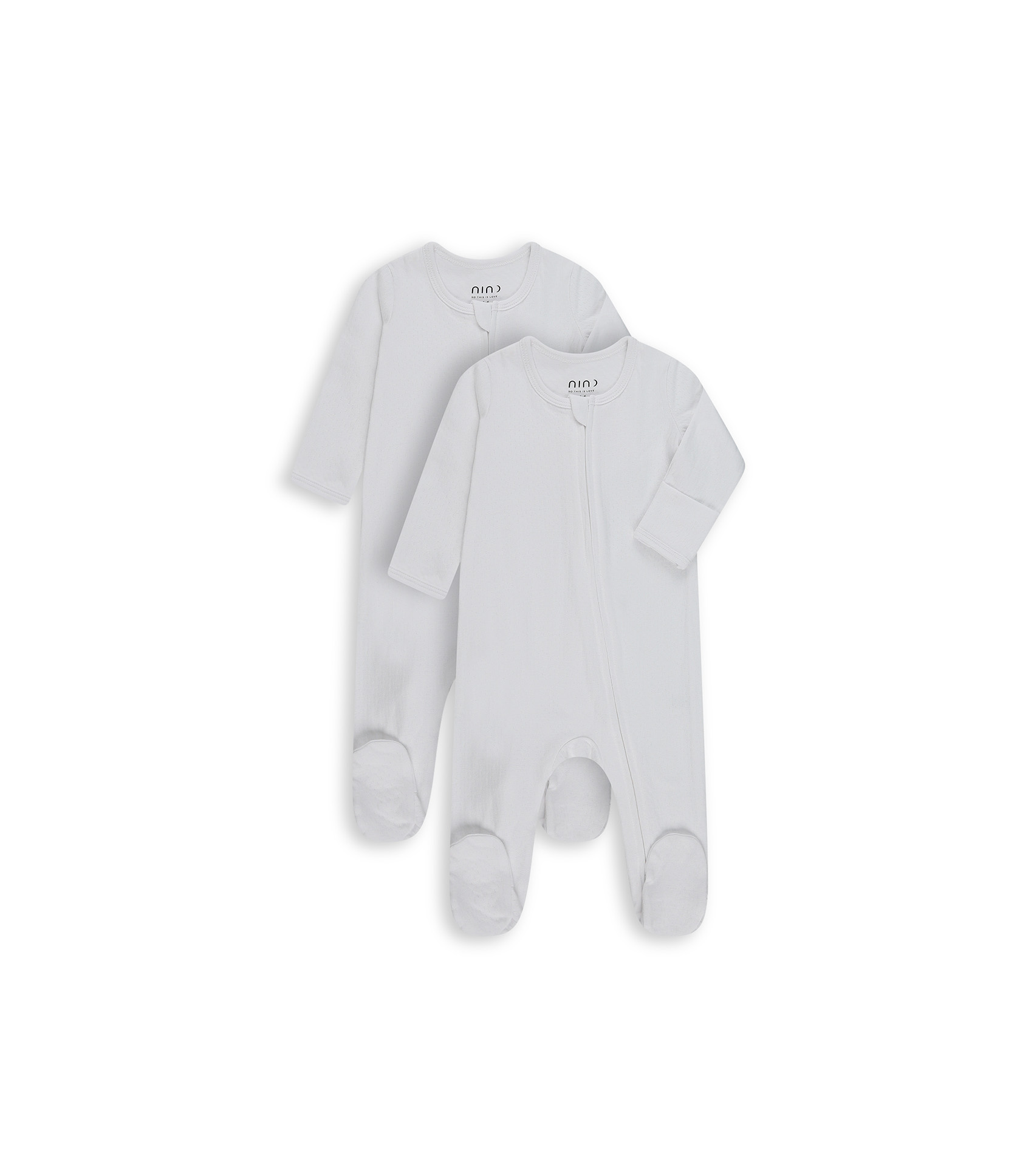 Overall with legging- White